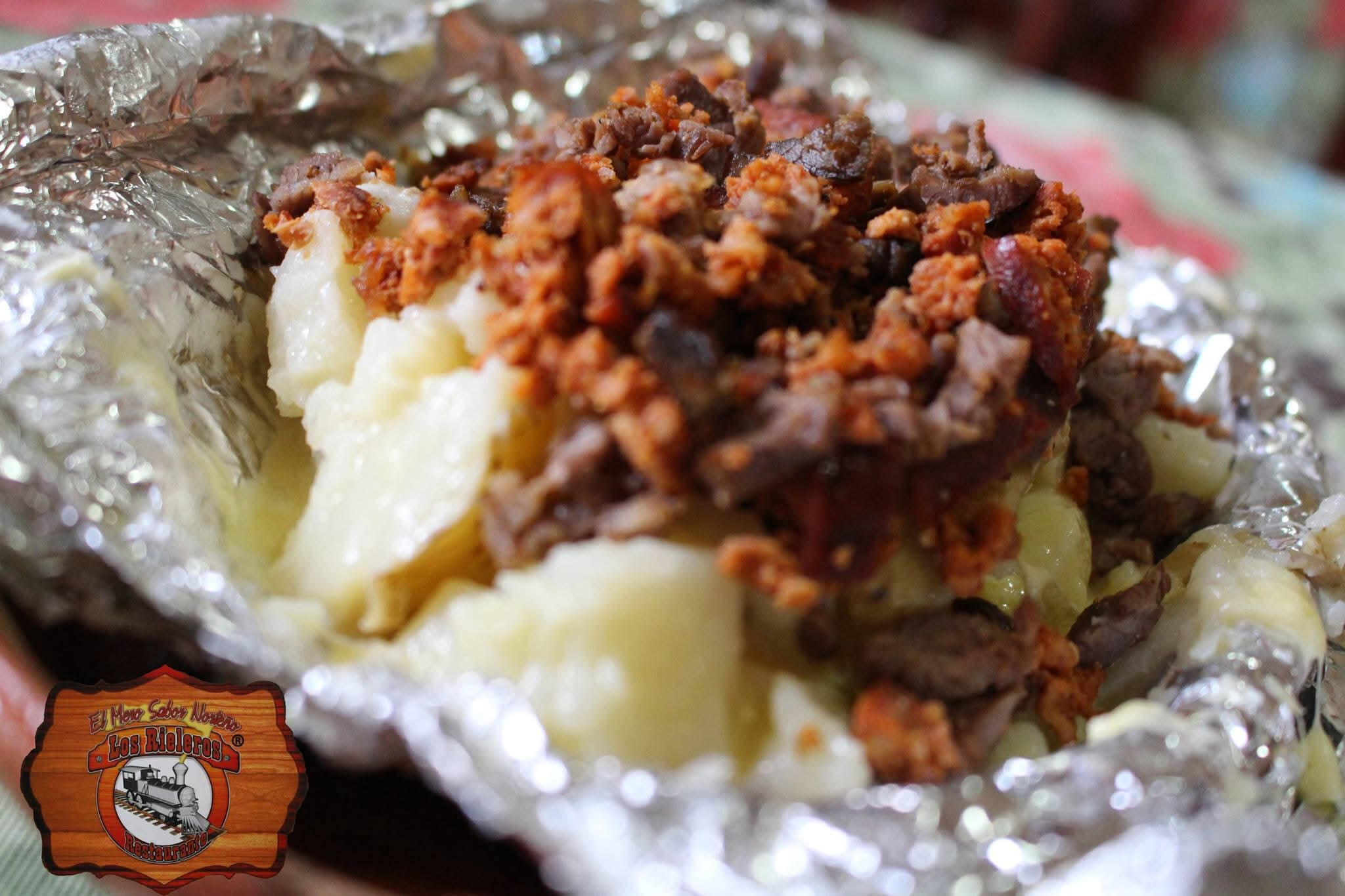 Papa loca con Sirlon y Chorizo