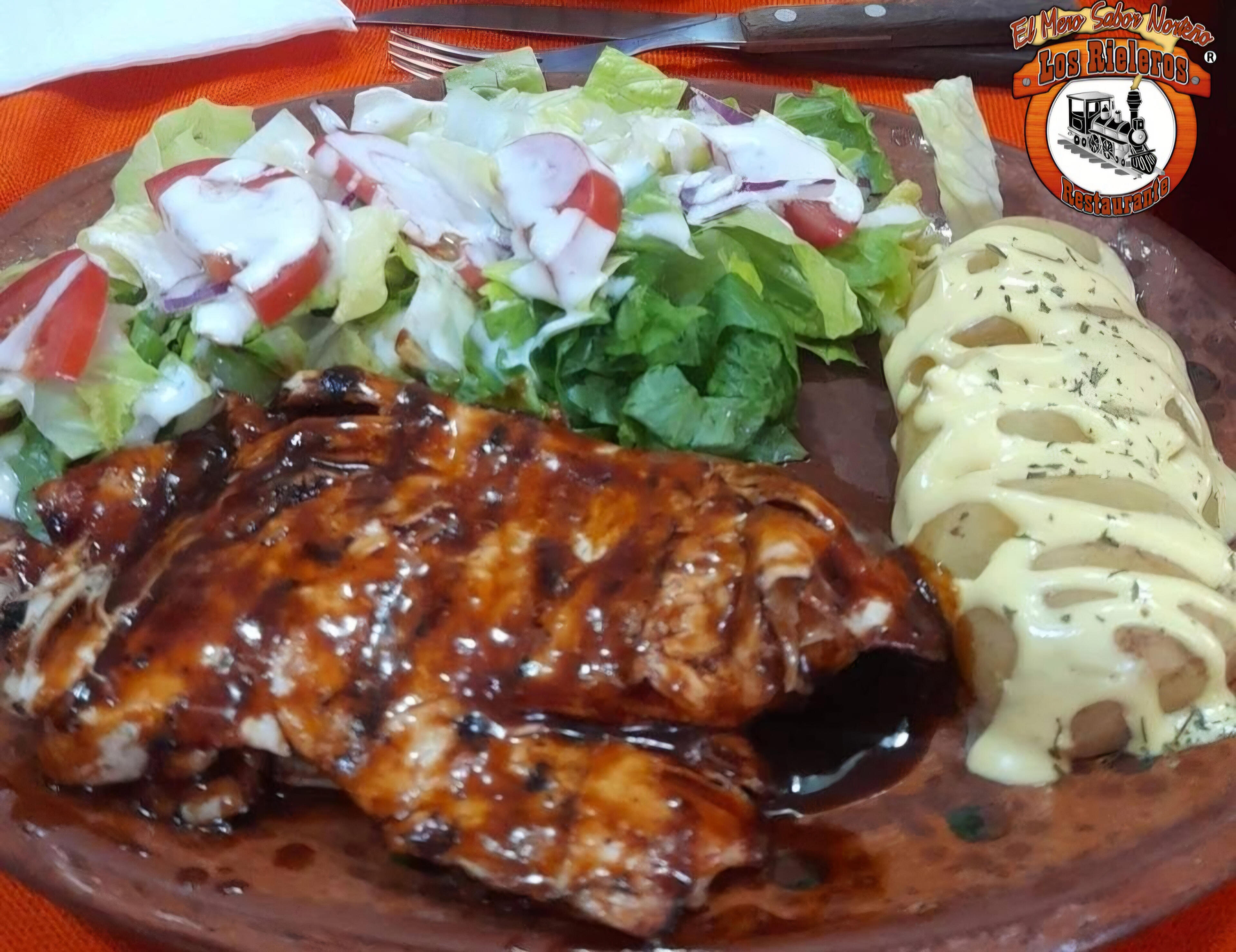 Pechuga de pollo a la BBQ