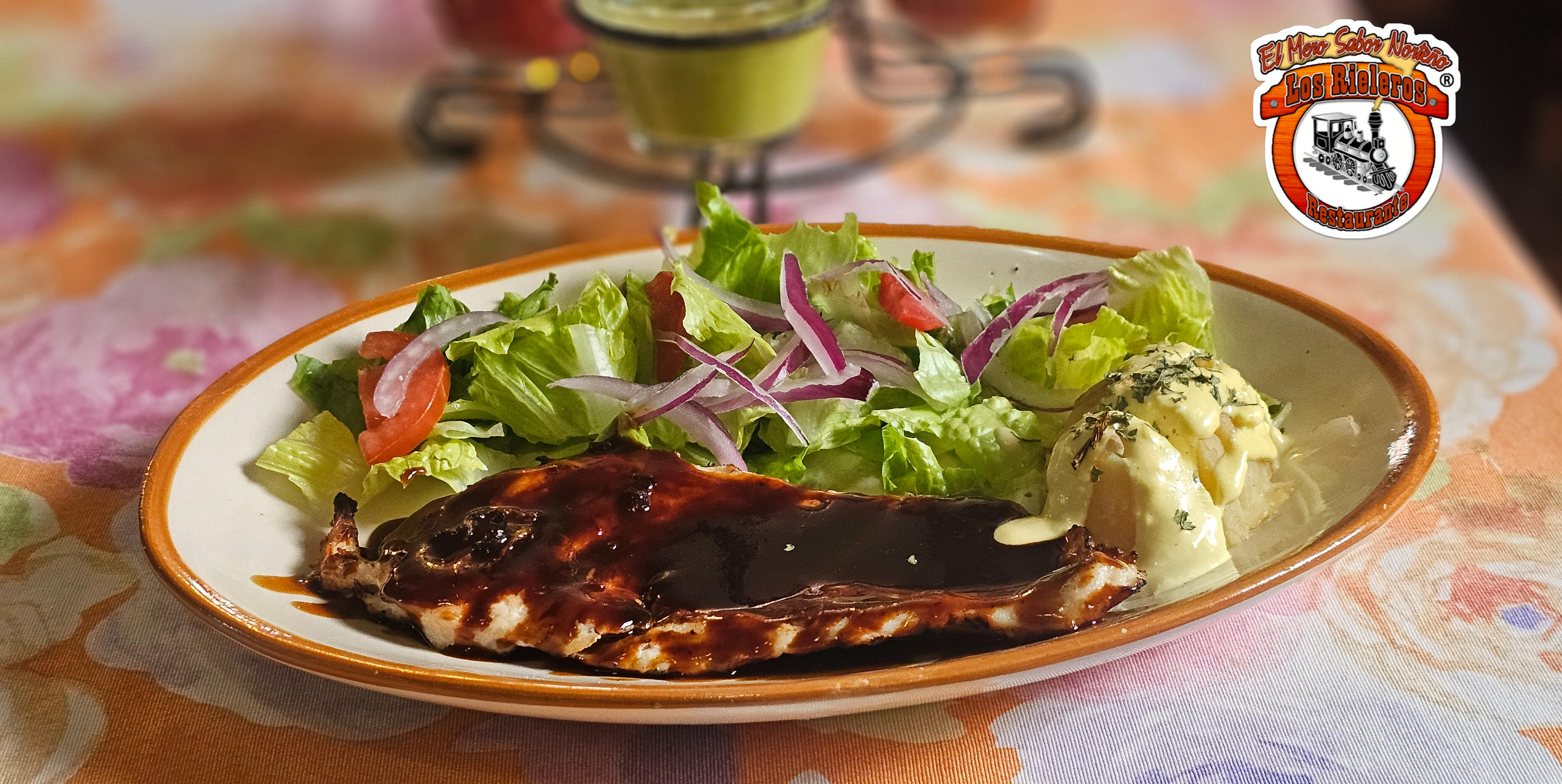 Pechuga de pollo a la BBQ