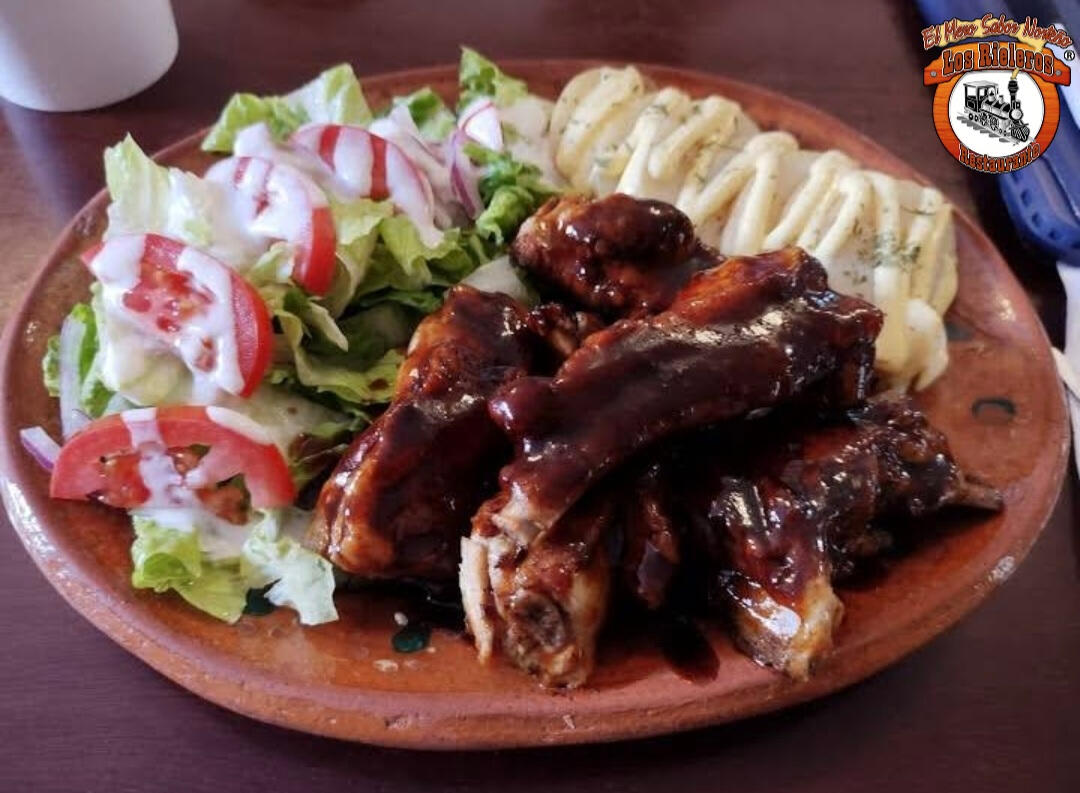 Costillas de cerdo a la BBQ
